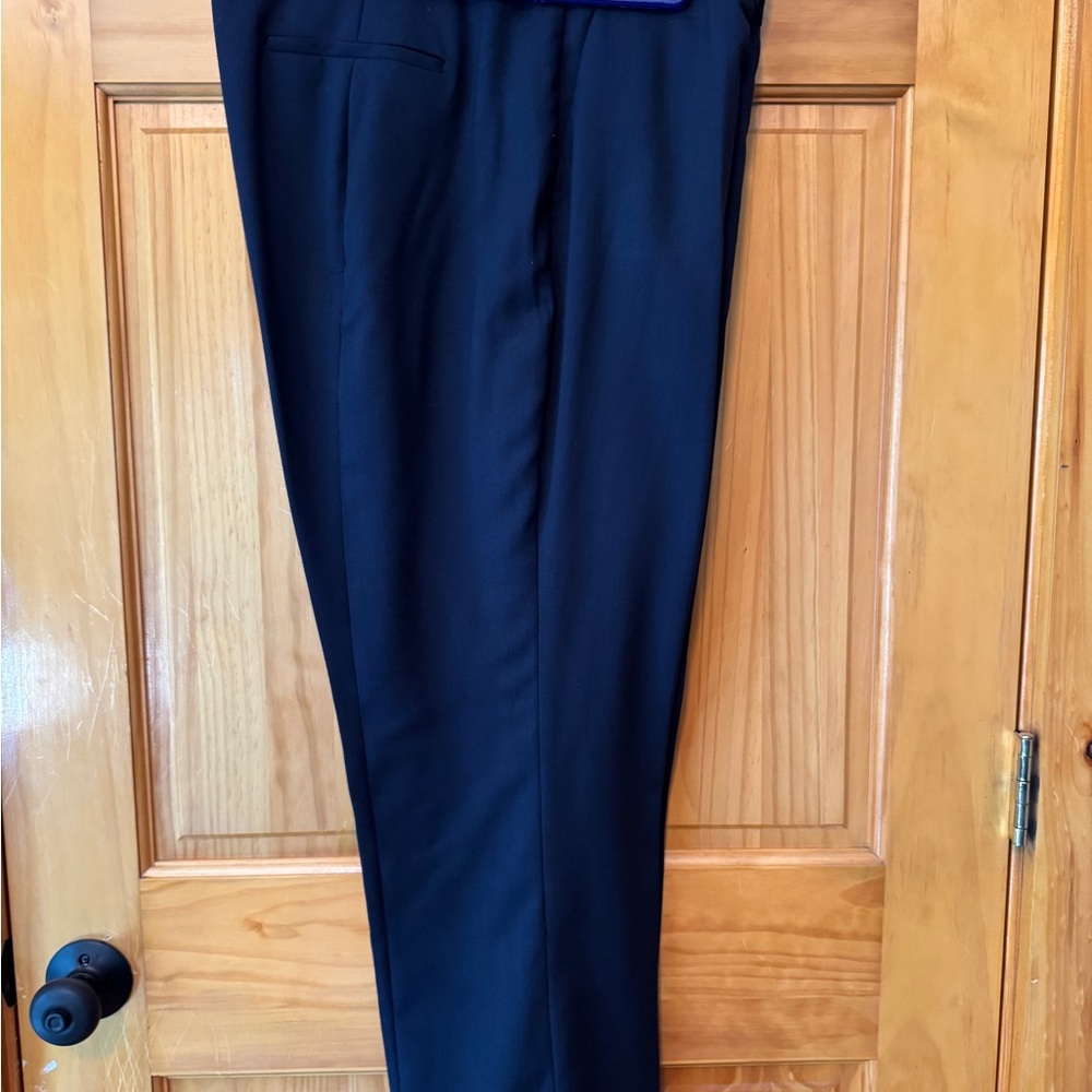 JCrew Willa Pant, Navy, Cropped Flare, size 16
